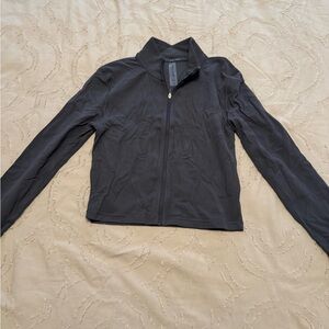 Aritzia Charcoal Zip-Up Jacket